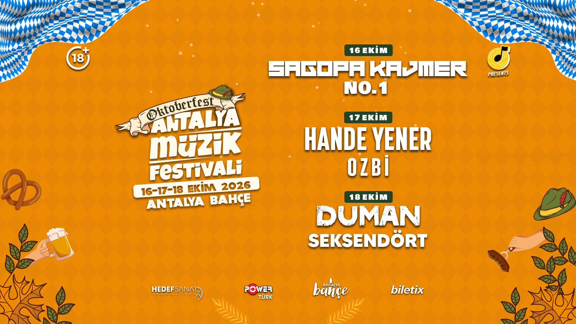 Oktoberfest X Antalya Müzik Festivali - 2.Gün (Hande Yener - Ozbi)