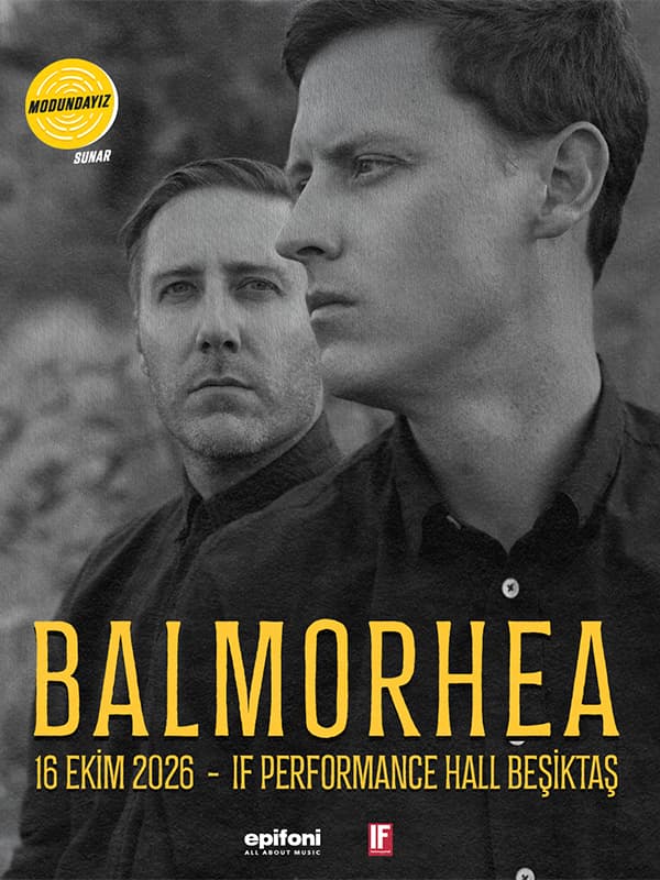 Balmorhea konser afişi