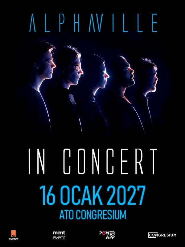 Alphaville - Ankara konser afişi