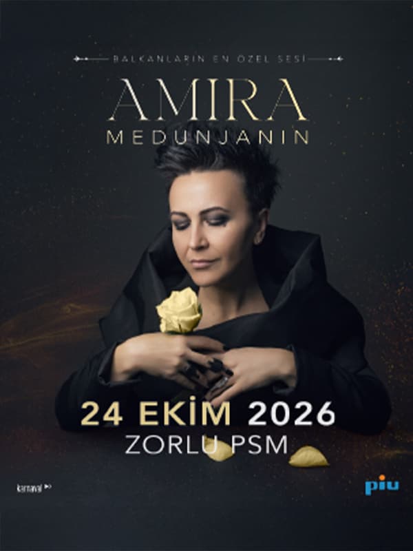Amira Medunjanin konser afişi