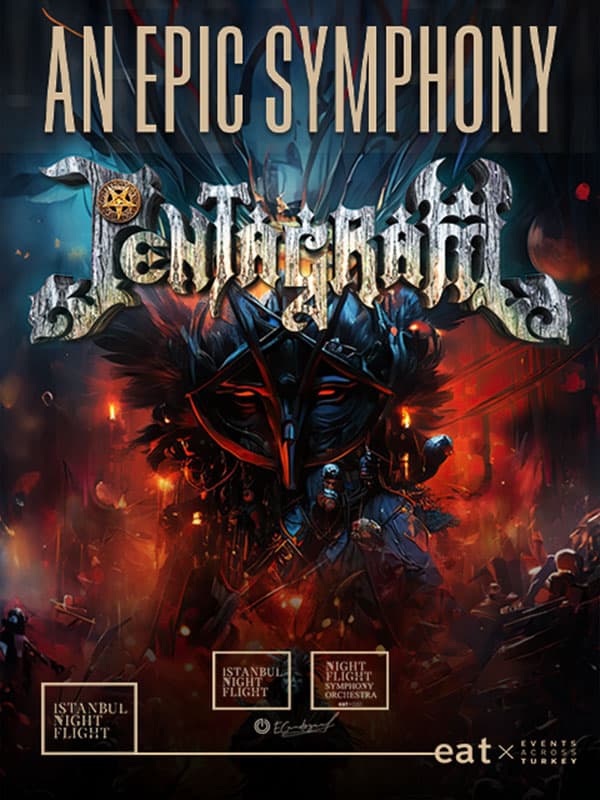 An Epic Symphony & Pentagram konser afişi