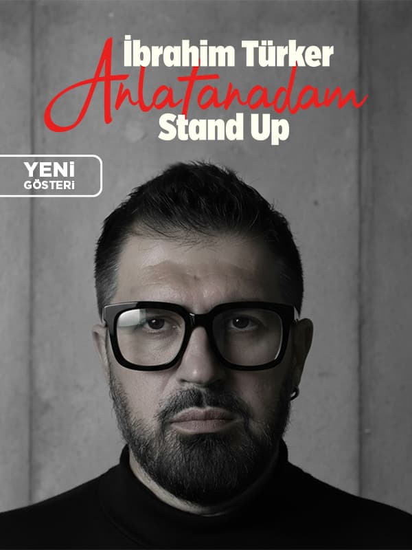 Anlatanadam tiyatro afişi