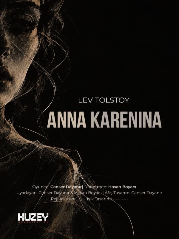 Anna Karenina tiyatro afişi