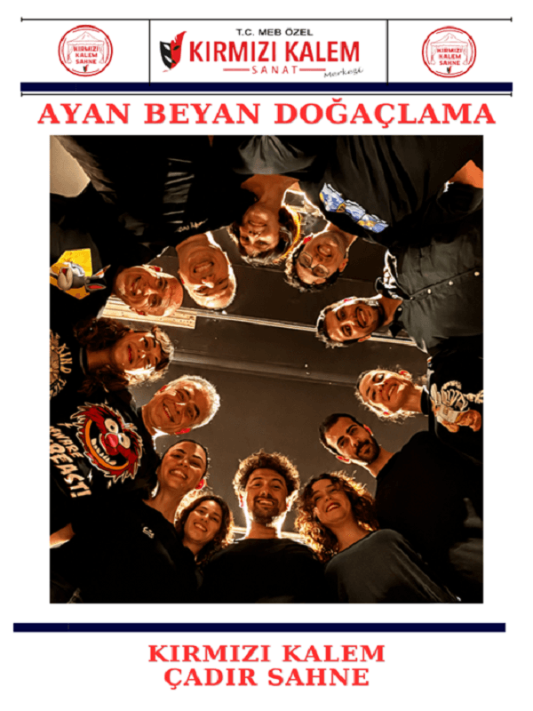 Ayan Beyan Doğaçlama tiyatro afişi