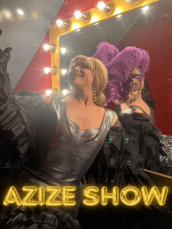 Azize Show tiyatro afişi