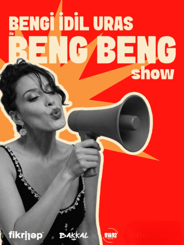 Bengi İdil Uras ile Beng Beng Show tiyatro afişi