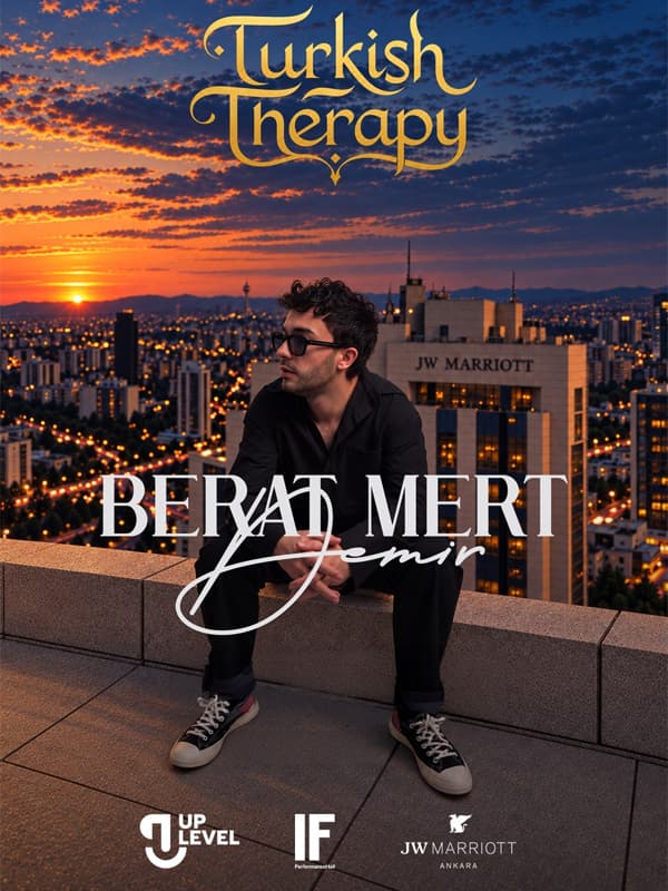 Berat Mert Demir & Turkish Therapy konser afişi