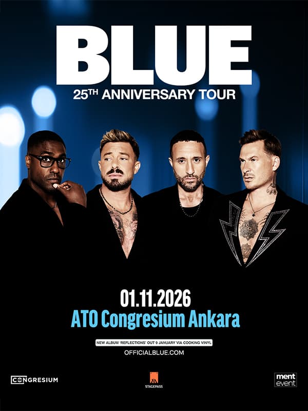 Blue (Ankara) Konseri konser afişi