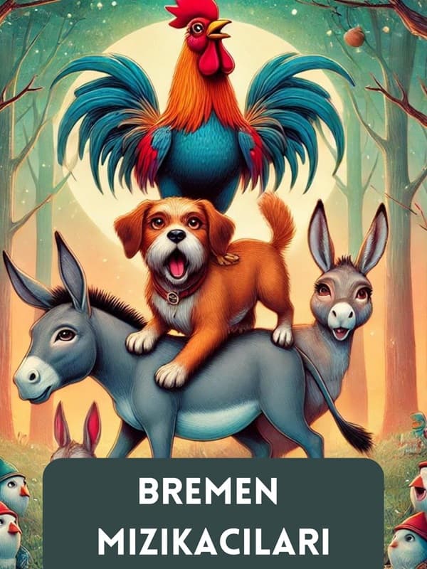 Bremen Mızıkacıları tiyatro afişi