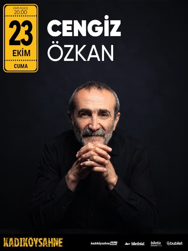 Cengiz Özkan Konseri konser afişi