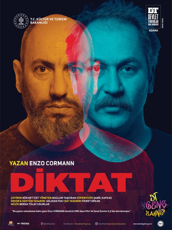DİKTAT tiyatro afişi