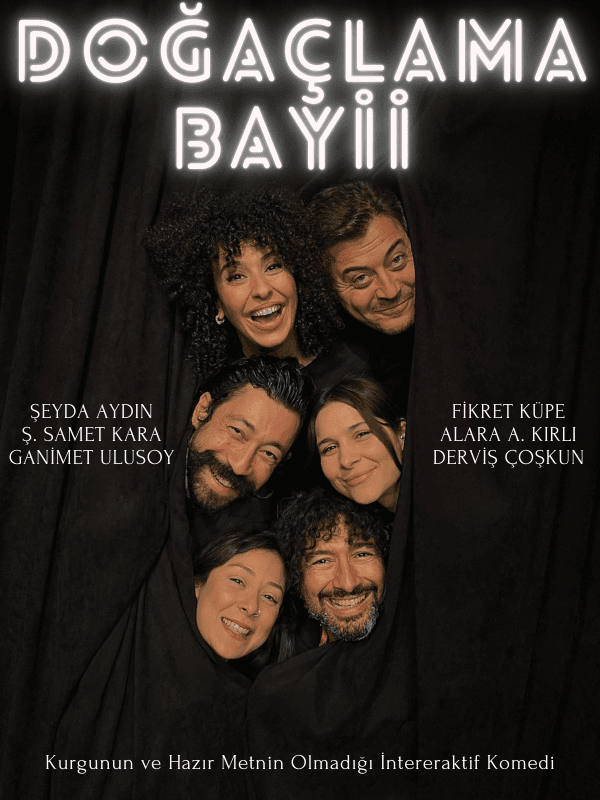Doğaçlama Bayii tiyatro afişi
