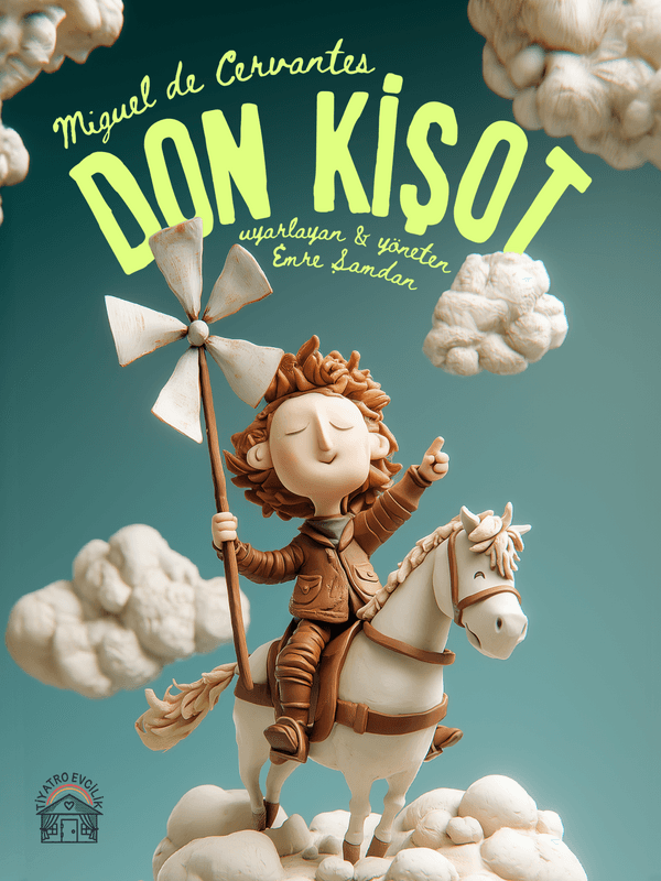Don Kişot tiyatro afişi