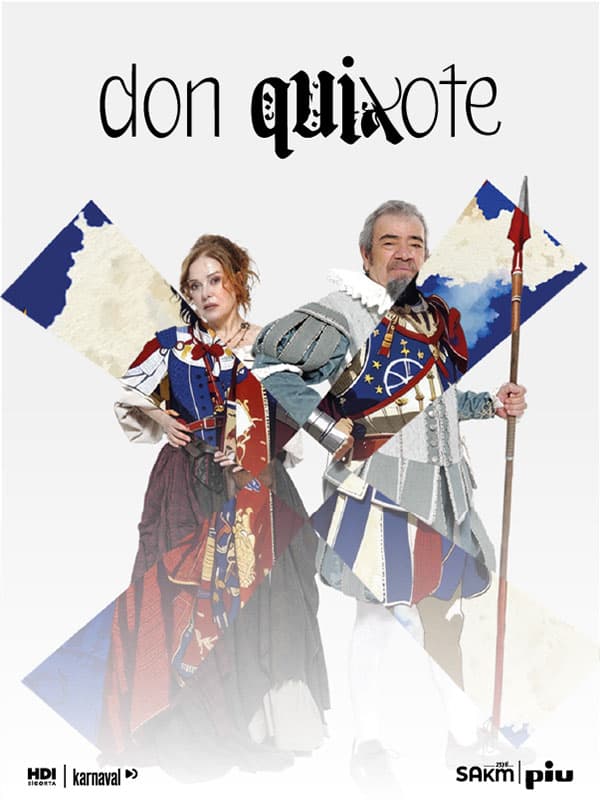 Don Quixote (Don Kişot) tiyatro afişi
