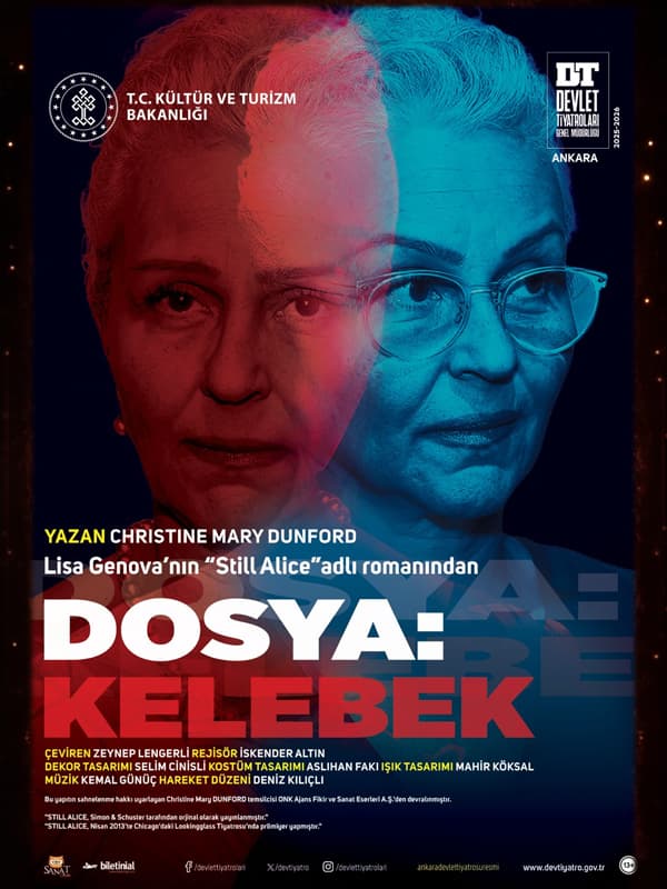 DOSYA: KELEBEK tiyatro afişi