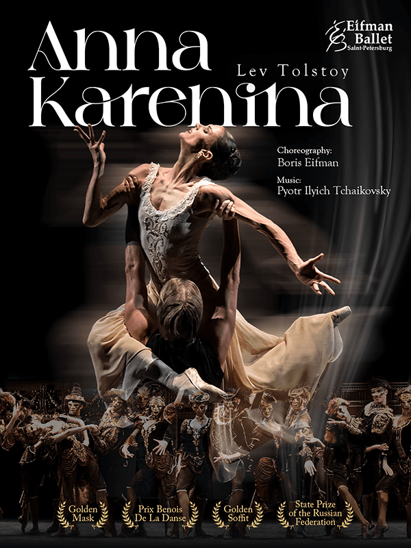 Eifman Ballet St. Petersburg / Anna Karenina tiyatro afişi