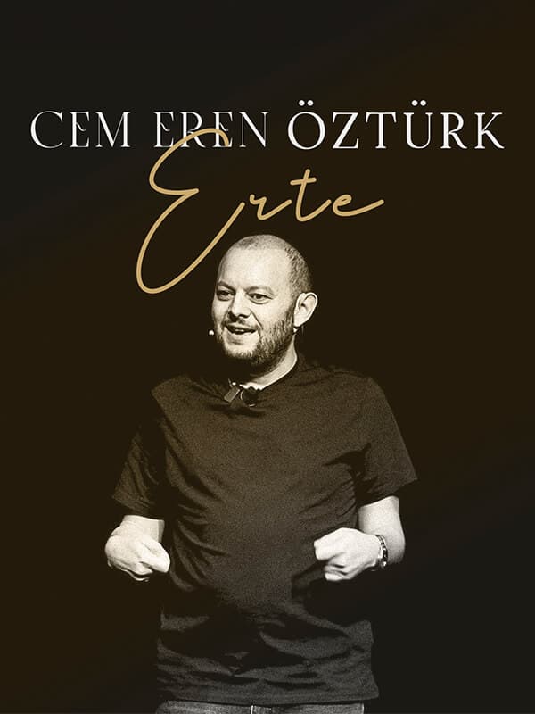 Cem Eren Öztürk - Erte tiyatro afişi