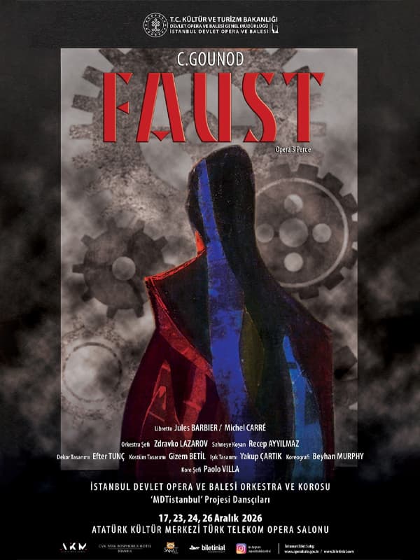Faust İDOB tiyatro afişi