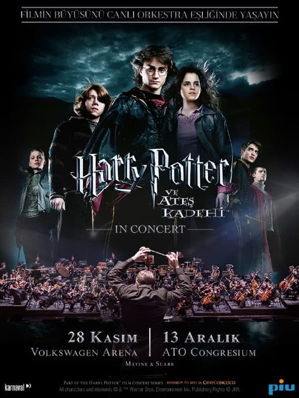 Harry Potter ve Ateş Kadehi™ In Concert konser afişi