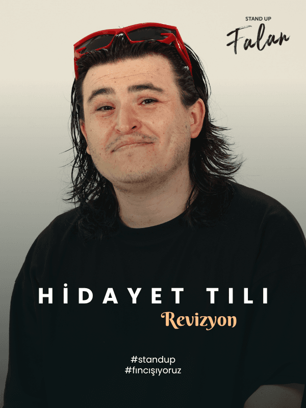 Hidayet Tılı - Revizyon Stand Up tiyatro afişi