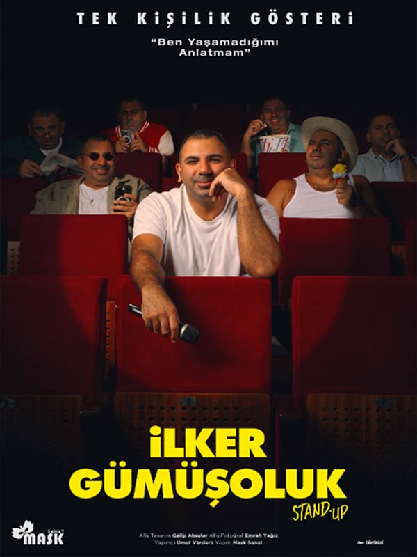 İlker Gümüşoluk - Tek Kişilik Gösteri tiyatro afişi