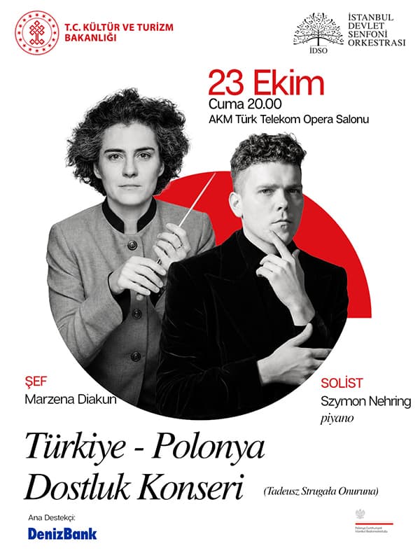 İstanbul Devlet Senfoni Orkestrası Türkiye - Polonya Dostluk Konseri - Tadeusz Strugała Onuruna