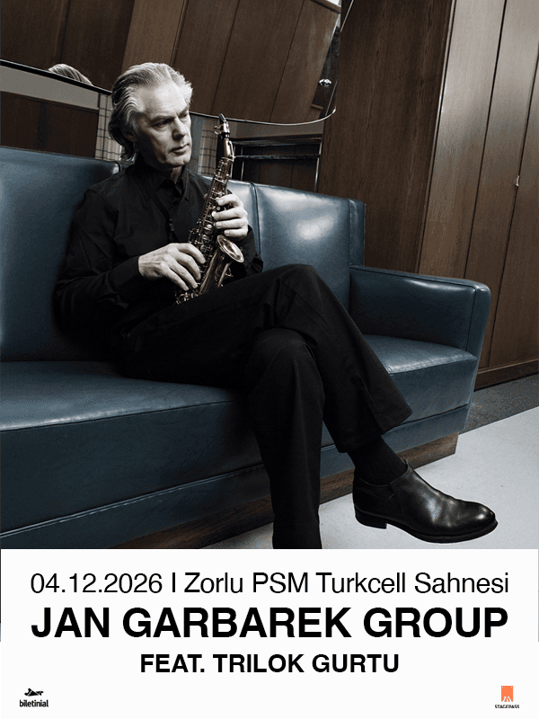 Jan Garbarek Group feat. Trilok Gurtu konser afişi