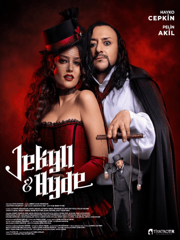 Jekyll & Hyde Müzikali tiyatro afişi