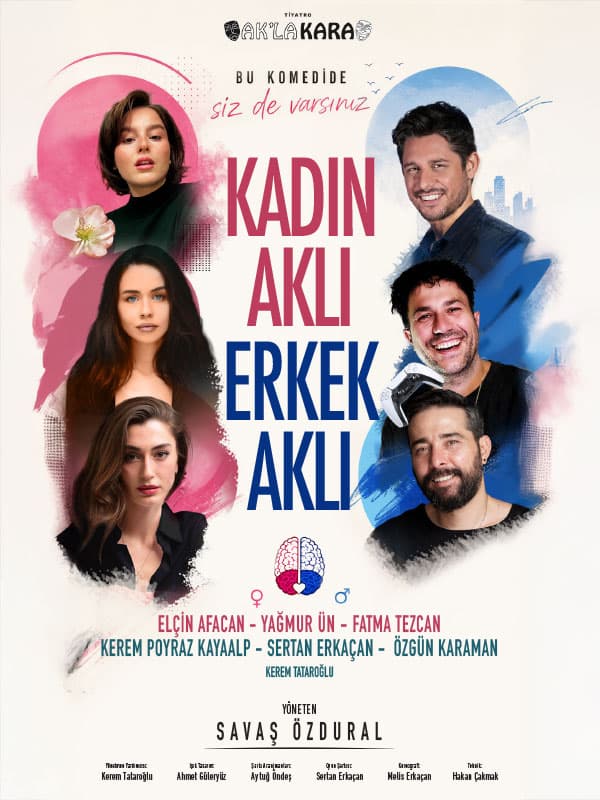 Kadın Aklı Erkek Aklı tiyatro afişi