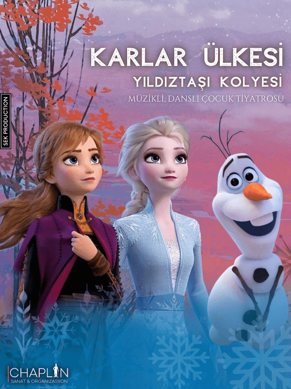 Karlar Ülkesi Yıldıztaşı Kolyesi tiyatro afişi