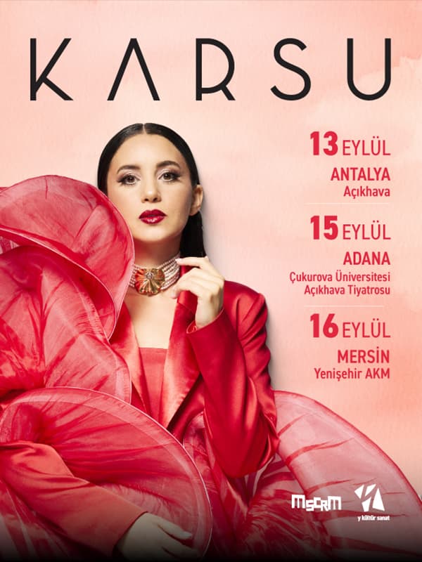 Karsu konser afişi