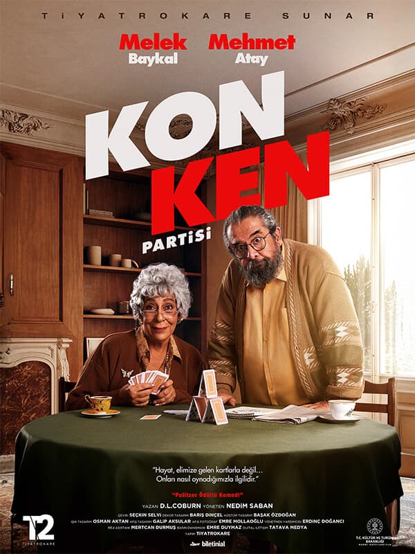 Konken Partisi tiyatro afişi
