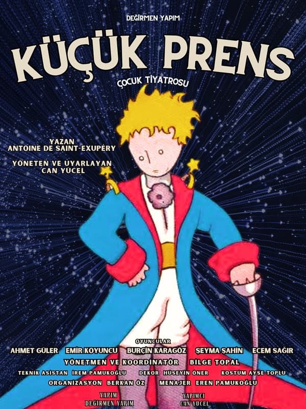 Küçük Prens tiyatro afişi