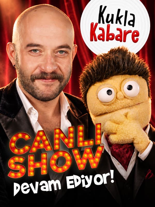 Kukla Kabare - Canlı Show tiyatro afişi