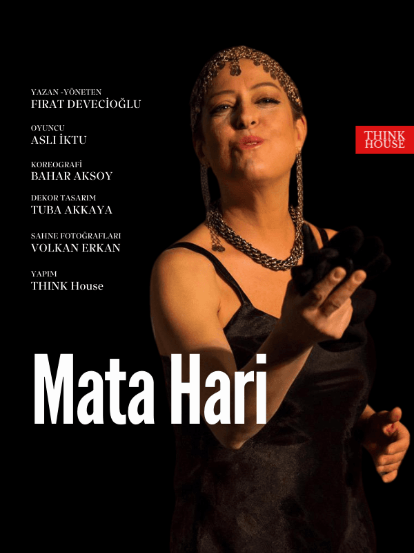 Mata Hari tiyatro afişi