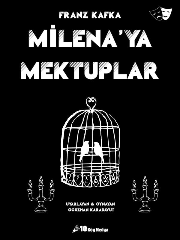 Milena'ya Mektuplar tiyatro afişi
