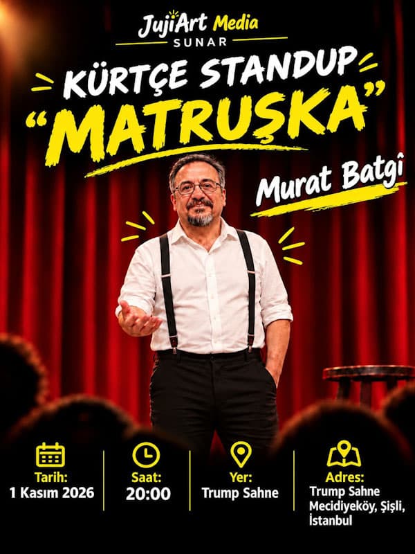 Murat Batgi – “Matruşka” Stand-Up Gösterisi tiyatro afişi