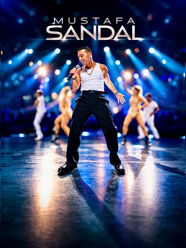 Mustafa Sandal konser afişi