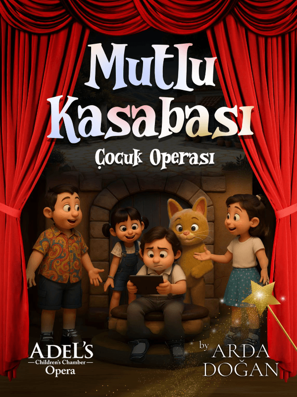 Mutlu Kasabası Çocuk Operası tiyatro afişi