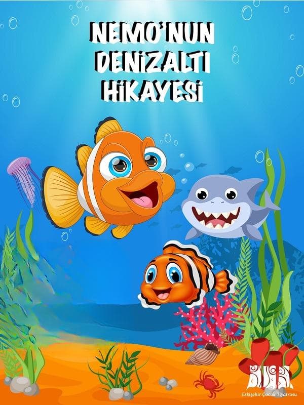 Nemo nun Denizaltı Hikayesi tiyatro afişi