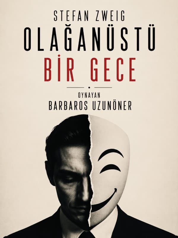 Olağanüstü Bir Gece tiyatro afişi