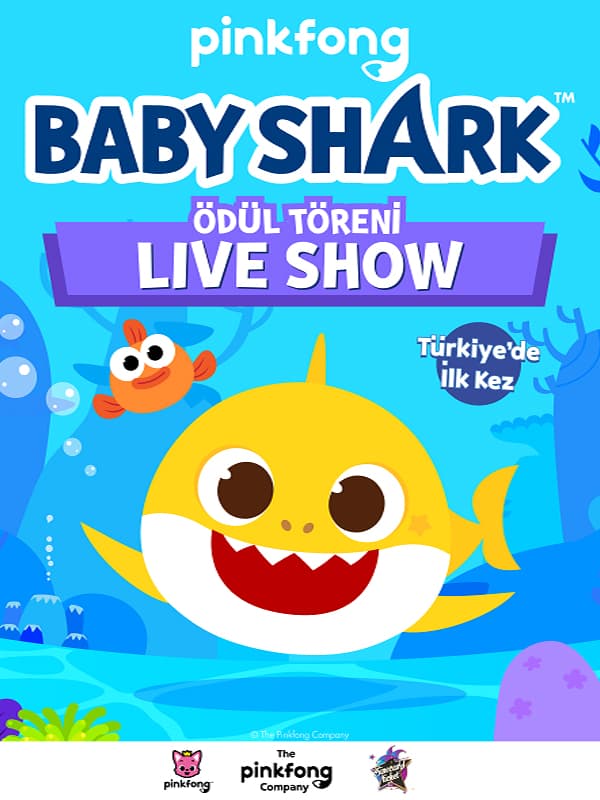 Pinkfong Baby Shark Live Show tiyatro afişi