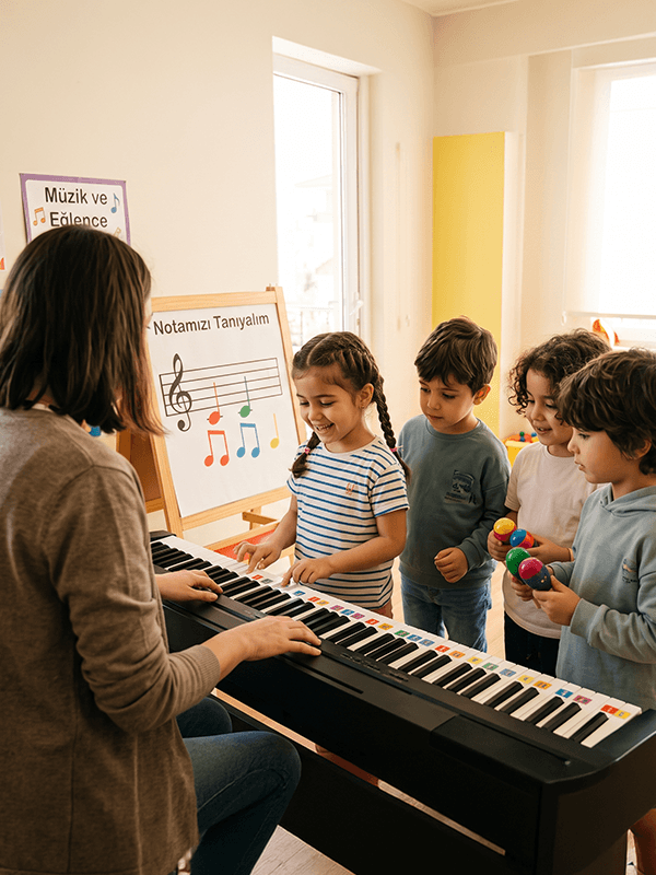 Piyano İle Tanışıyorum Yaş Grubu: 4-6 konser afişi
