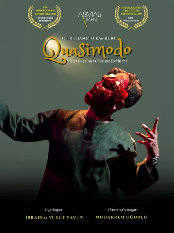 Quasimodo - Notre Dame ın Kamburu tiyatro afişi