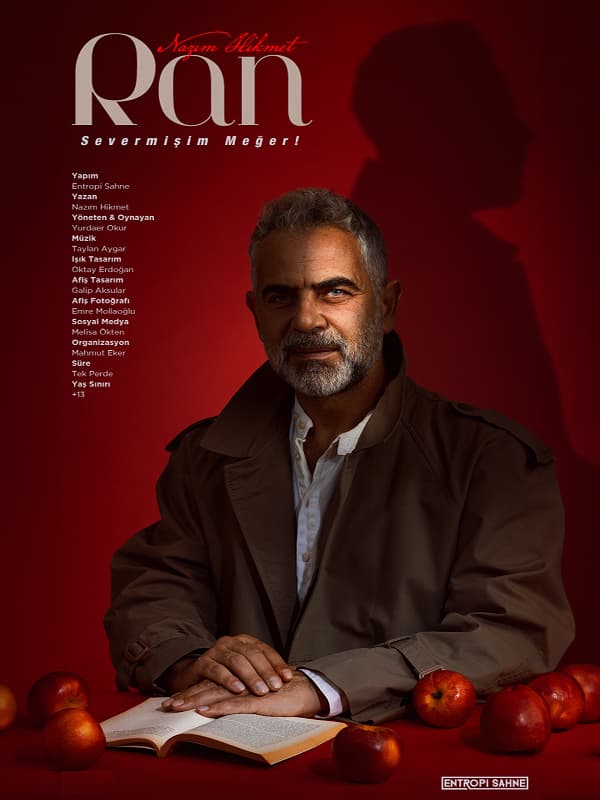 Ran “Severmişim Meğer“ tiyatro afişi