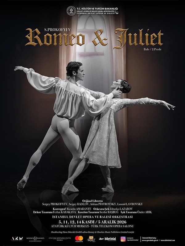 Romeo ve Juliet - İstanbul DOB tiyatro afişi
