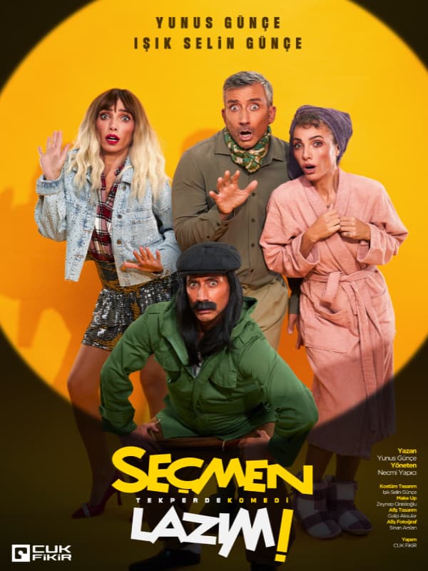 Seçmen Lazım tiyatro afişi