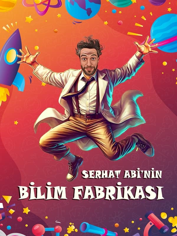 Serhat Abi nin Bilim Fabrikası tiyatro afişi