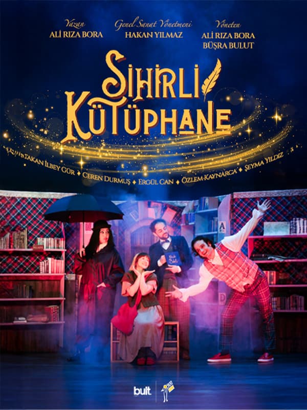 Sihirli Kütüphane tiyatro afişi