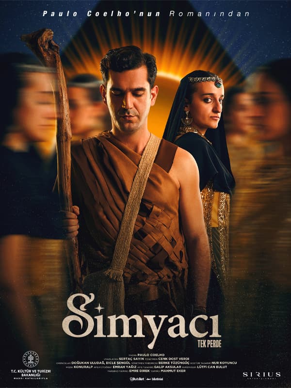 Simyacı tiyatro afişi